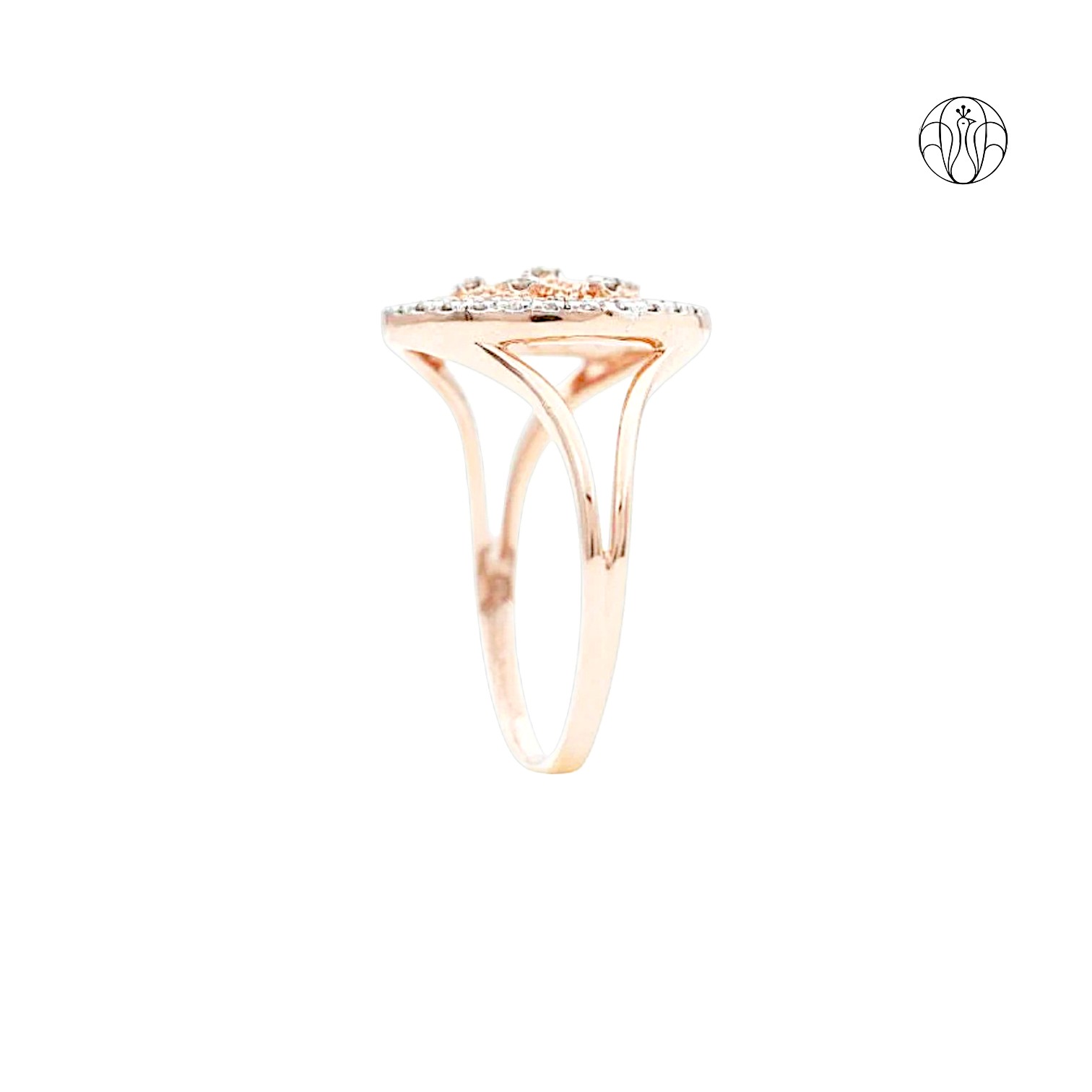 Stella Ring (CI. Zaveri)- 0.293 CTW 65 PCS VS1 Lab Grown Round Diamond  Ring